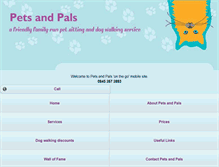 Tablet Screenshot of petsandpalspetsitting.co.uk